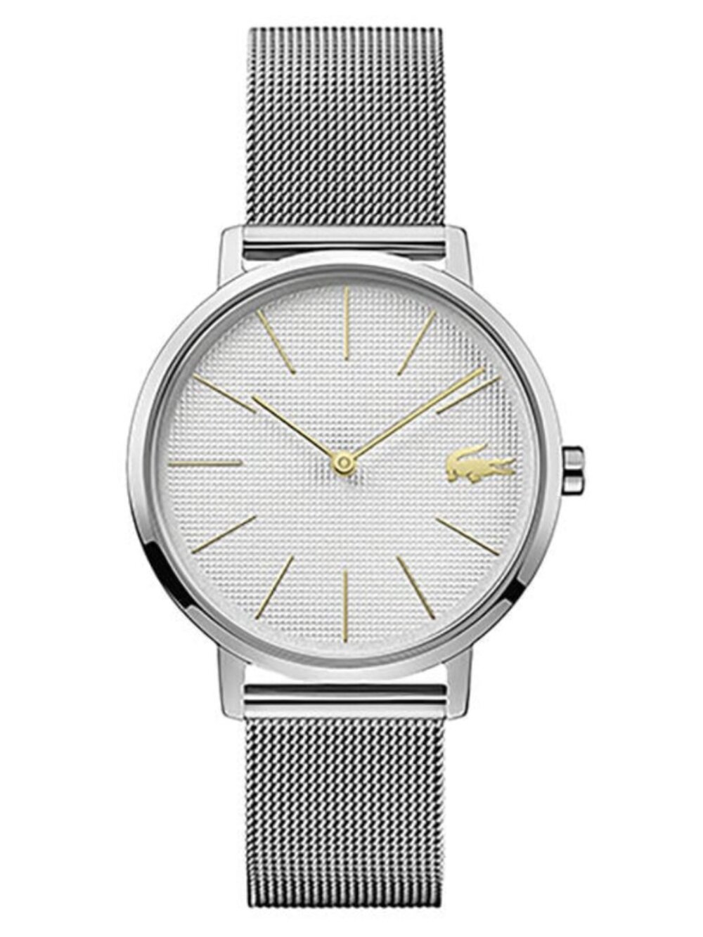 Lacoste Women's Moon Ultra Slim Stainless Steel Mesh Bracelet Watch 35mm